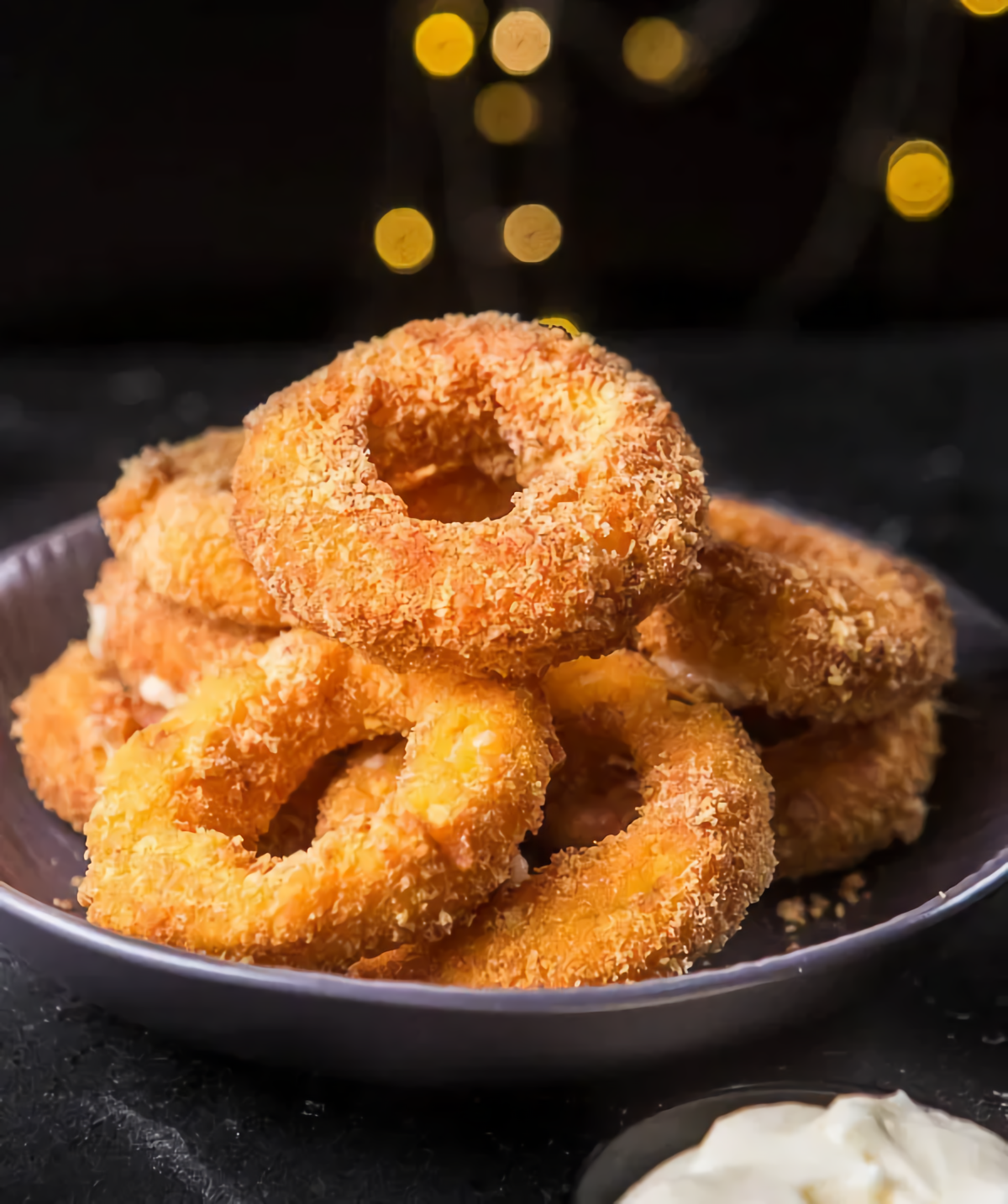 cara membuat onion rings