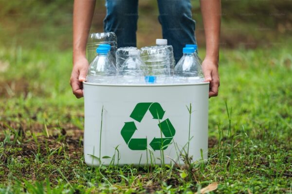 proses daur ulang botol plastik