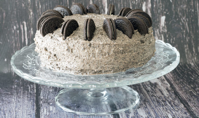 resep cake oreo