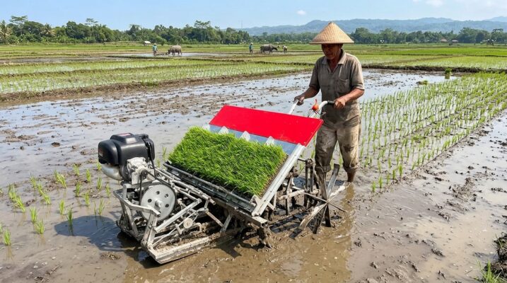 masalah umum pada mesin tanam padi