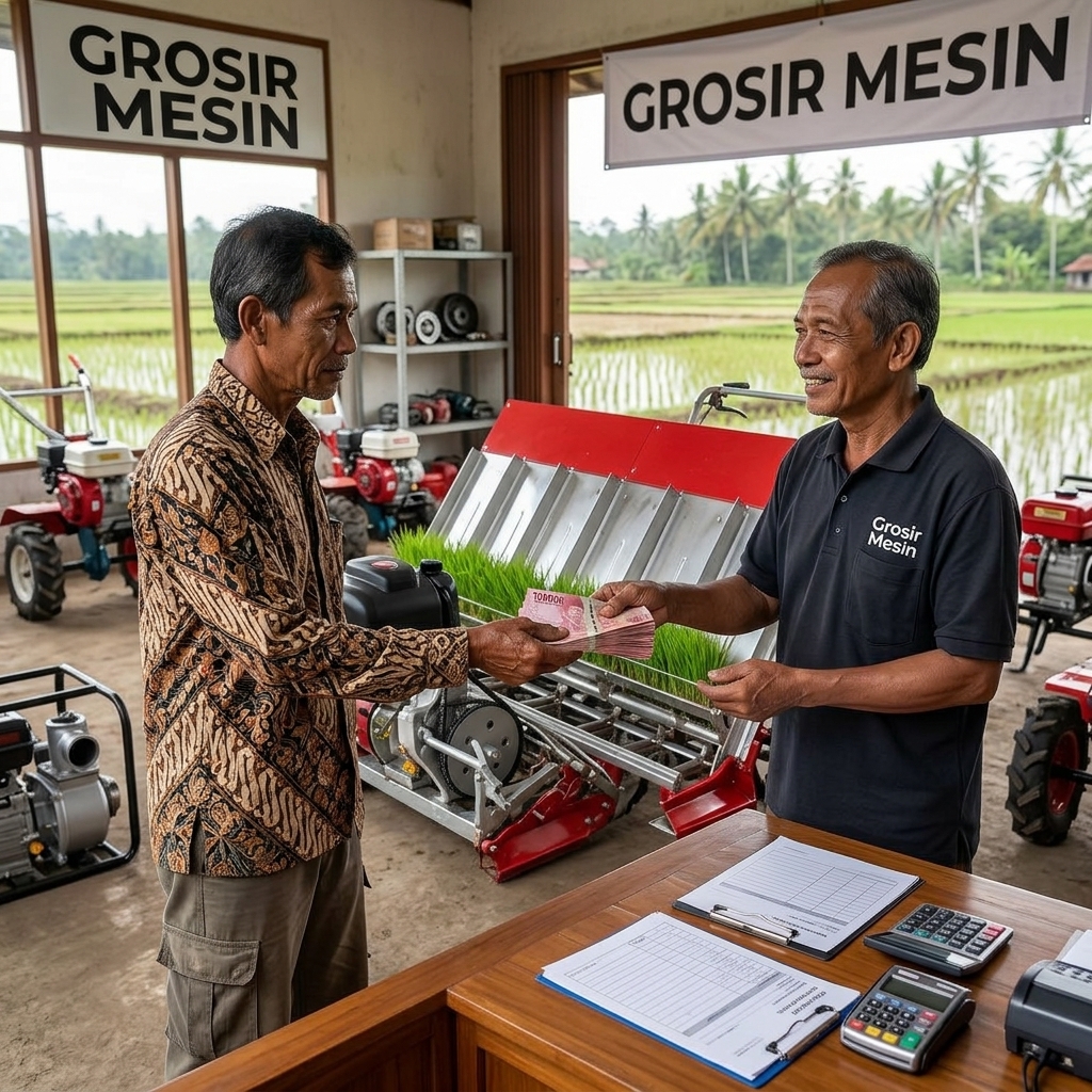alat tanam padi 6 baris